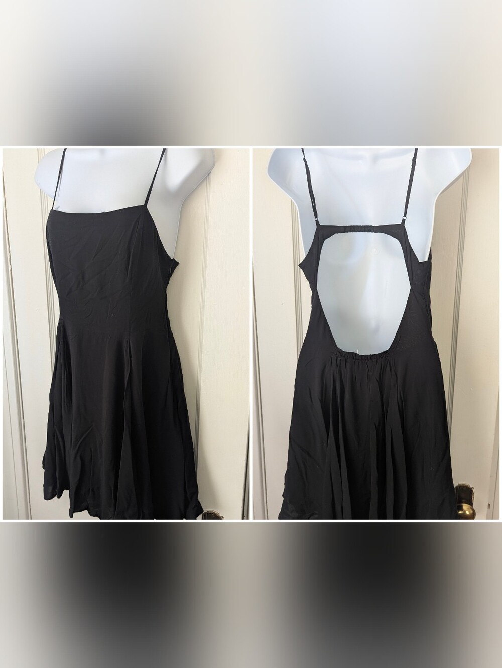 Silence + Noise Backless Dress